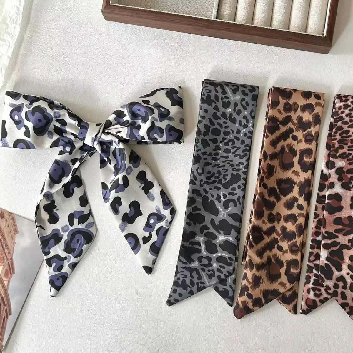 Satin Scarf & Bag Ribbon Set