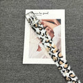 Pink Fur Leopard & Zebra Print Pin-Buckle Belt