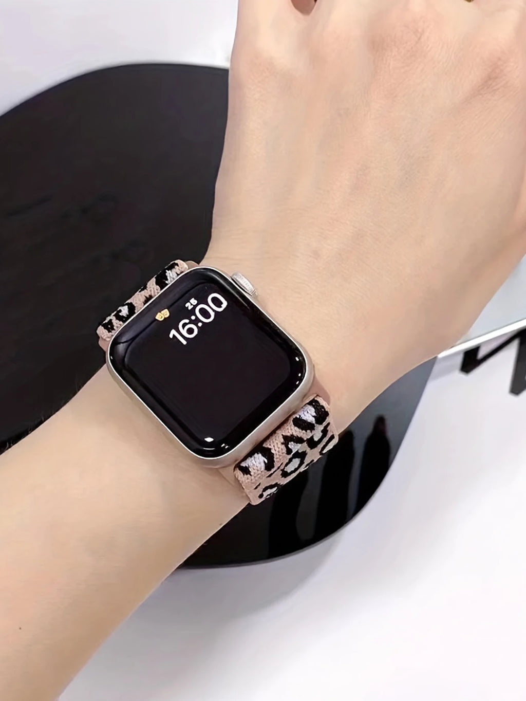 Chic Leopard Print Nylon Band