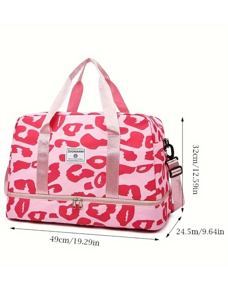 Nylon Travel Duffle & Gym Carry-On Bag