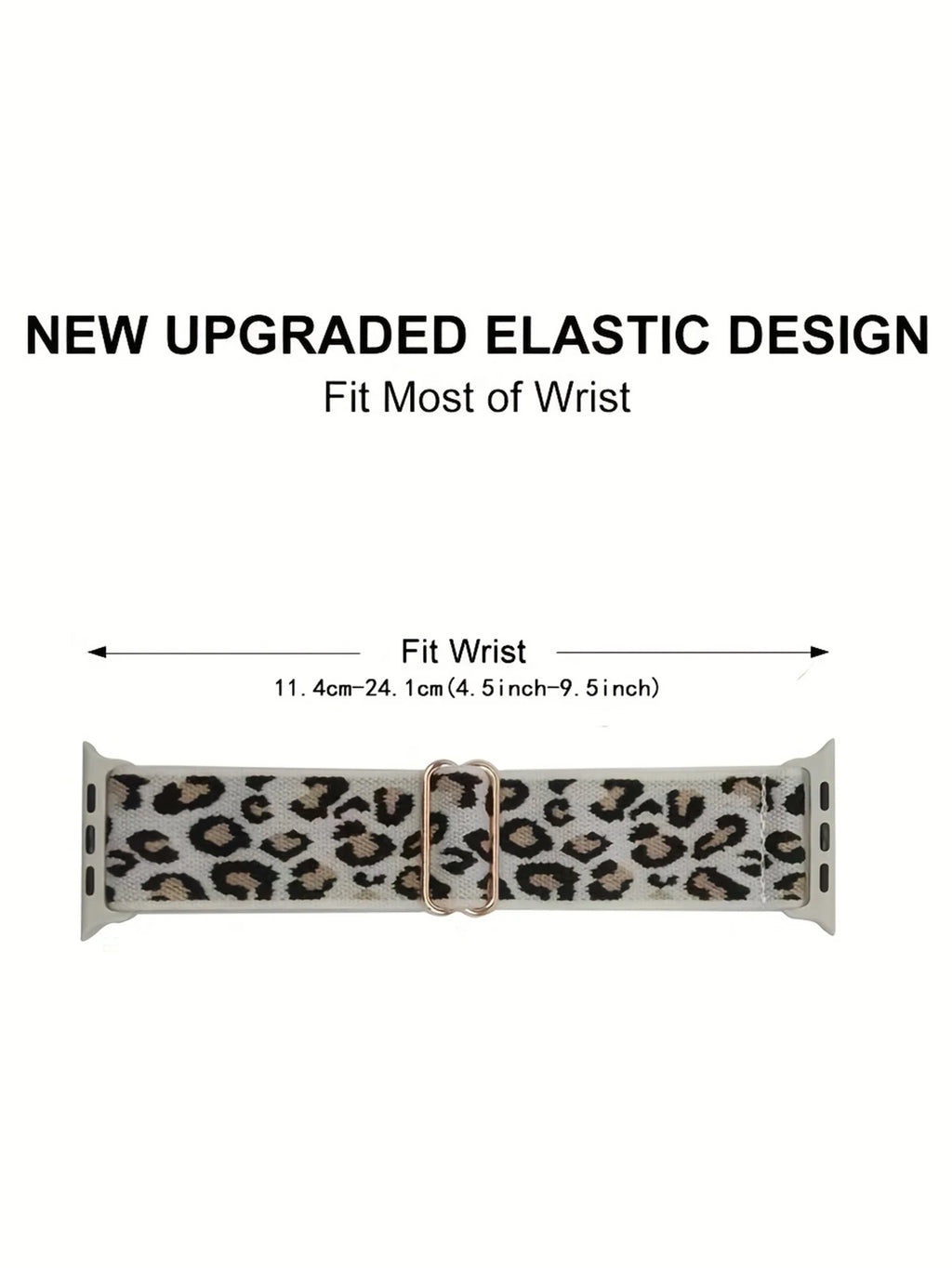 Chic Leopard Print Nylon Band
