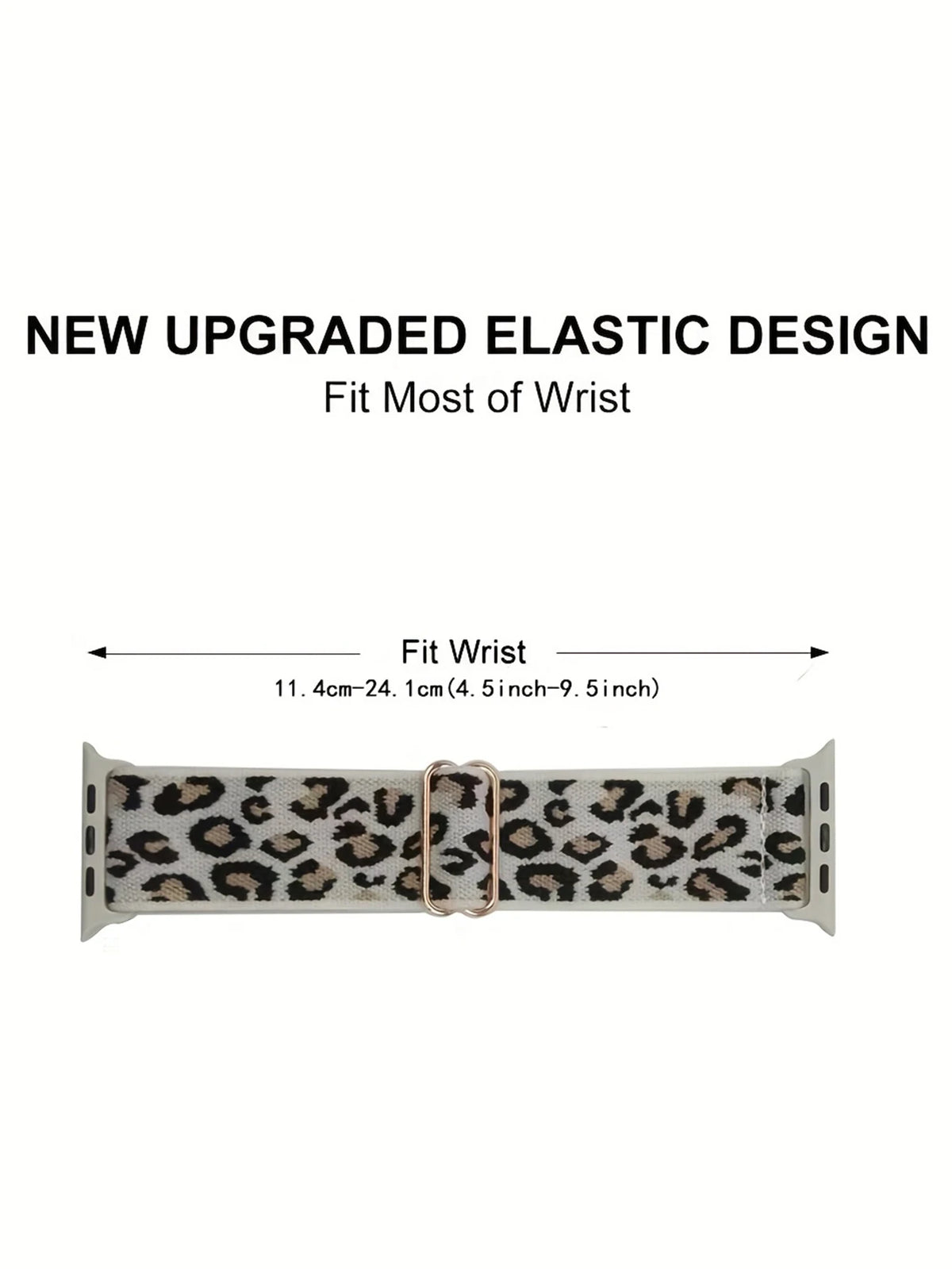 Chic Leopard Print Nylon Band