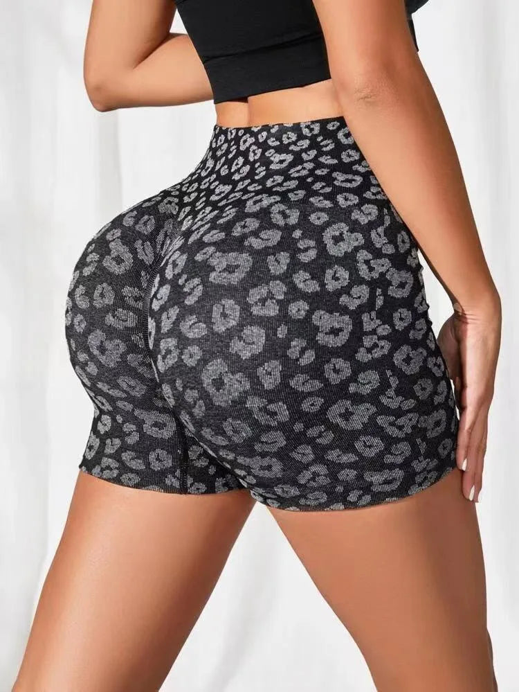 High-Waist Peach-Lift Quick-Dry Yoga Shorts
