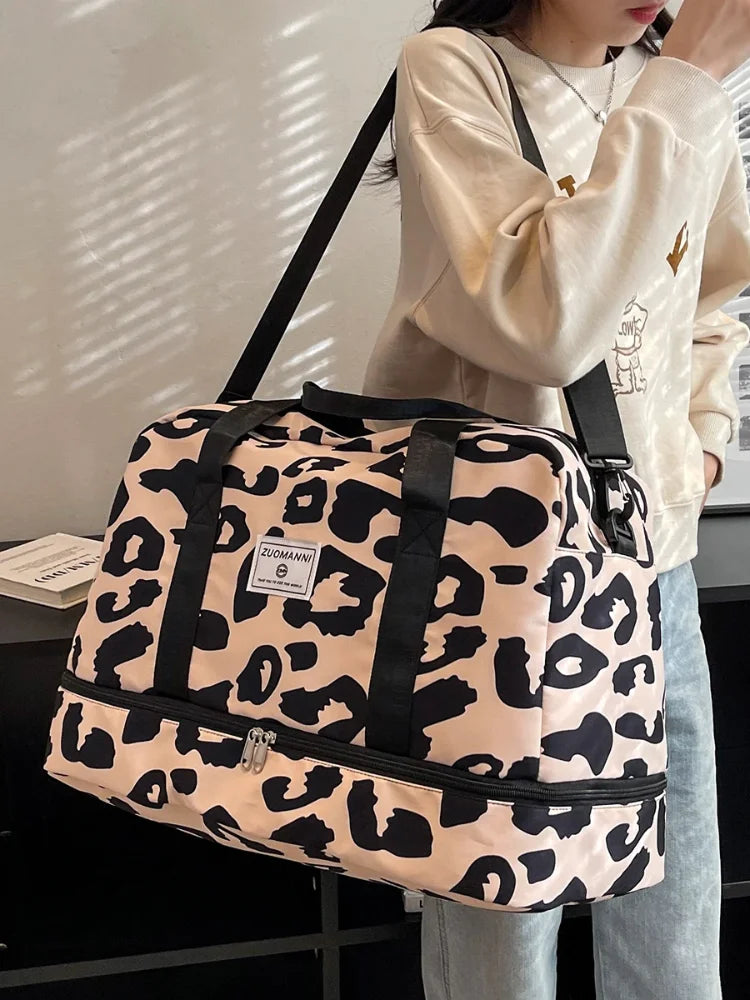 Nylon Travel Duffle & Gym Carry-On Bag