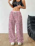 High-Waist Loose Casual Wide-Leg Pants