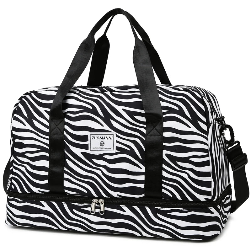Nylon Travel Duffle & Gym Carry-On Bag