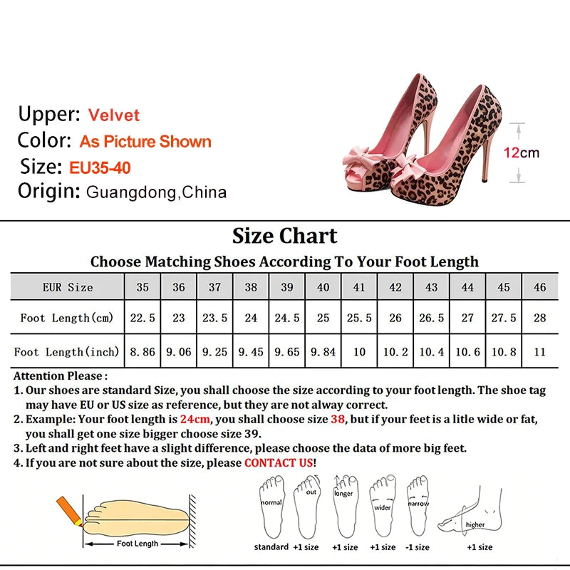 Velvet Bow Peep-Toe 12CM Platform Stiletto Pumps