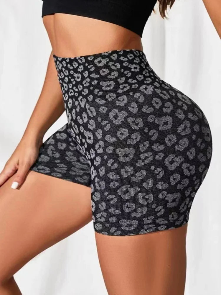 High-Waist Peach-Lift Quick-Dry Yoga Shorts
