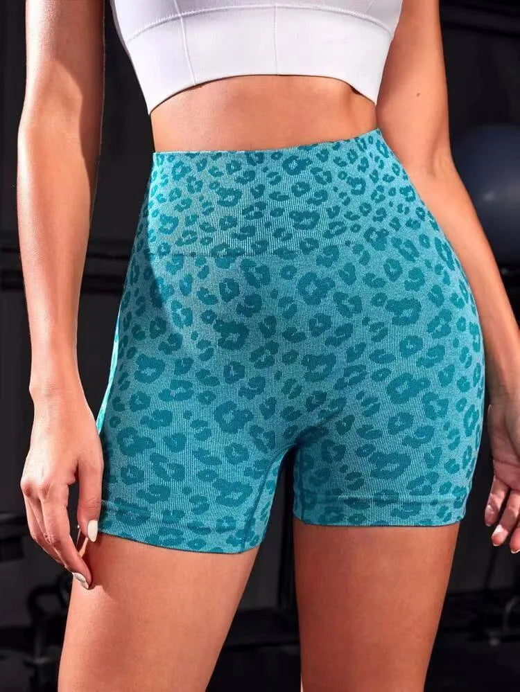 High-Waist Peach-Lift Quick-Dry Yoga Shorts