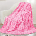 Ultra-Soft Leopard Print Flannel Throw Blanket