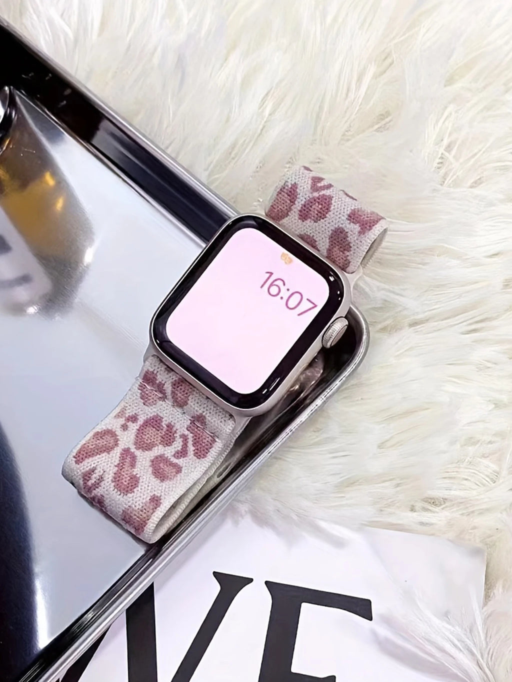 Chic Leopard Print Nylon Band